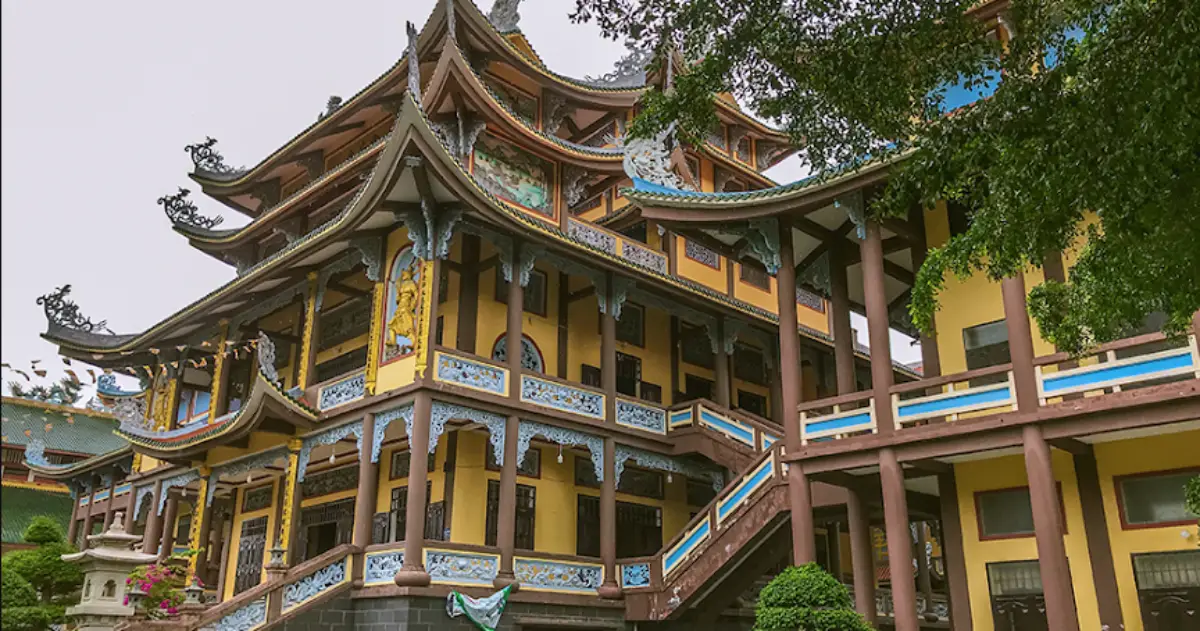kiến trúc đặc biệt của chùa